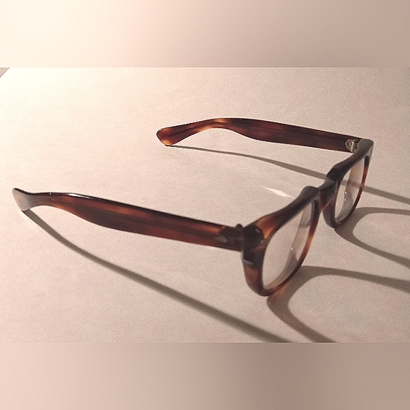 Vintage 1950s American Optical Company Unisex Tortoise Thick Eyeglass Frames - Picture 14 of 14